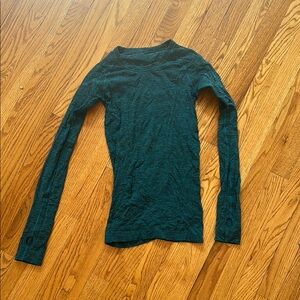 Lululemon Women's Teal Long Sleeve Top
